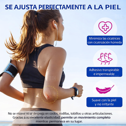 Parches Hidrocoloides para Cicatrices y Heridas | Hydrocolloid Dressing Elaimei 10 Parches