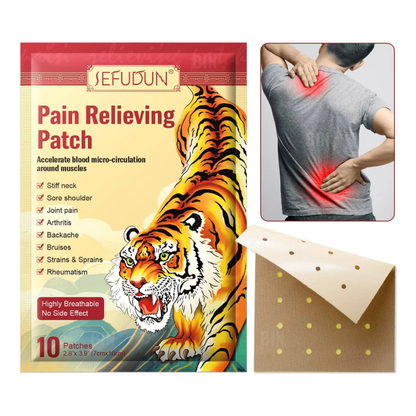 Sefudun 10 Parches Relajantes Corporales | Confort para Espalda y Articulaciones