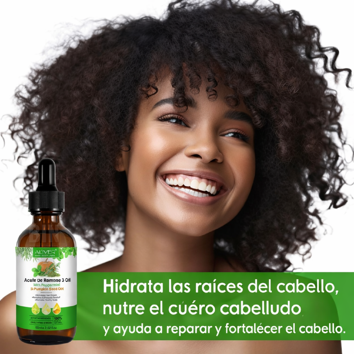 Aceite Capilar 3 en 1 con Romero, Menta, Semilla de Calabaza y Batana | Crecimiento e Hidratación