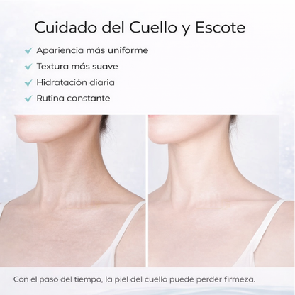 Aliver Crema reafirmante para el cuello antiarrugas con vitamina C y retinol | Hidratante Antiedad
