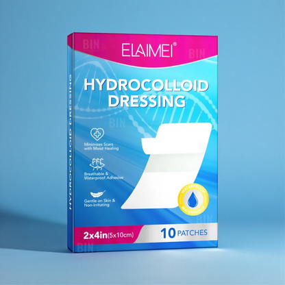 Parches Hidrocoloides para Cicatrices y Heridas | Hydrocolloid Dressing Elaimei 10 Parches