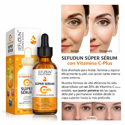Sérum Facial Vitamina C y Retinol Antioxidante 30 ml | Sefudun